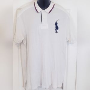Polo Ralph Lauren Big Pony Polo Shirt Classic Fit Short Sleeve Men Size XL